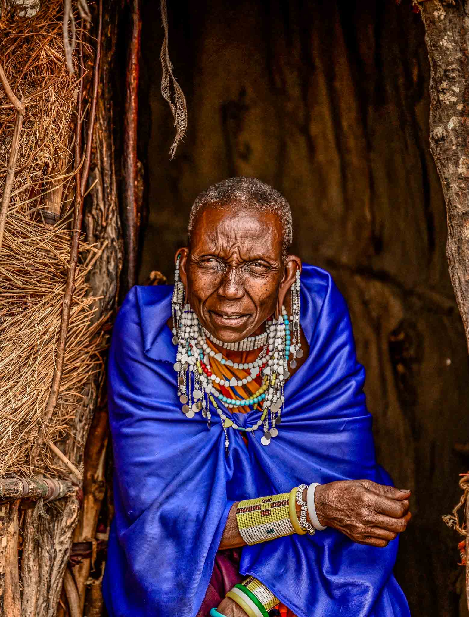 A man from the Masai Mara tribe